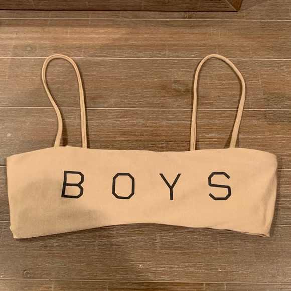 Boys + Arrows Other - Boys + Arrows Hezeus Top In Tan Lines